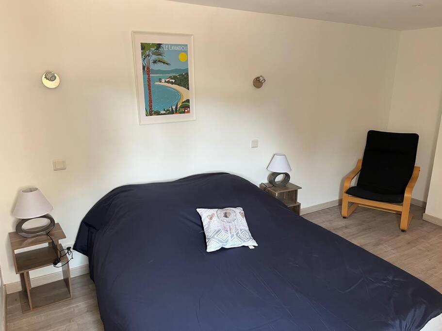 Bas De Villa 70M2 Independant Avec Espace Jacuzzi Prive Le Lavandou Extérieur photo